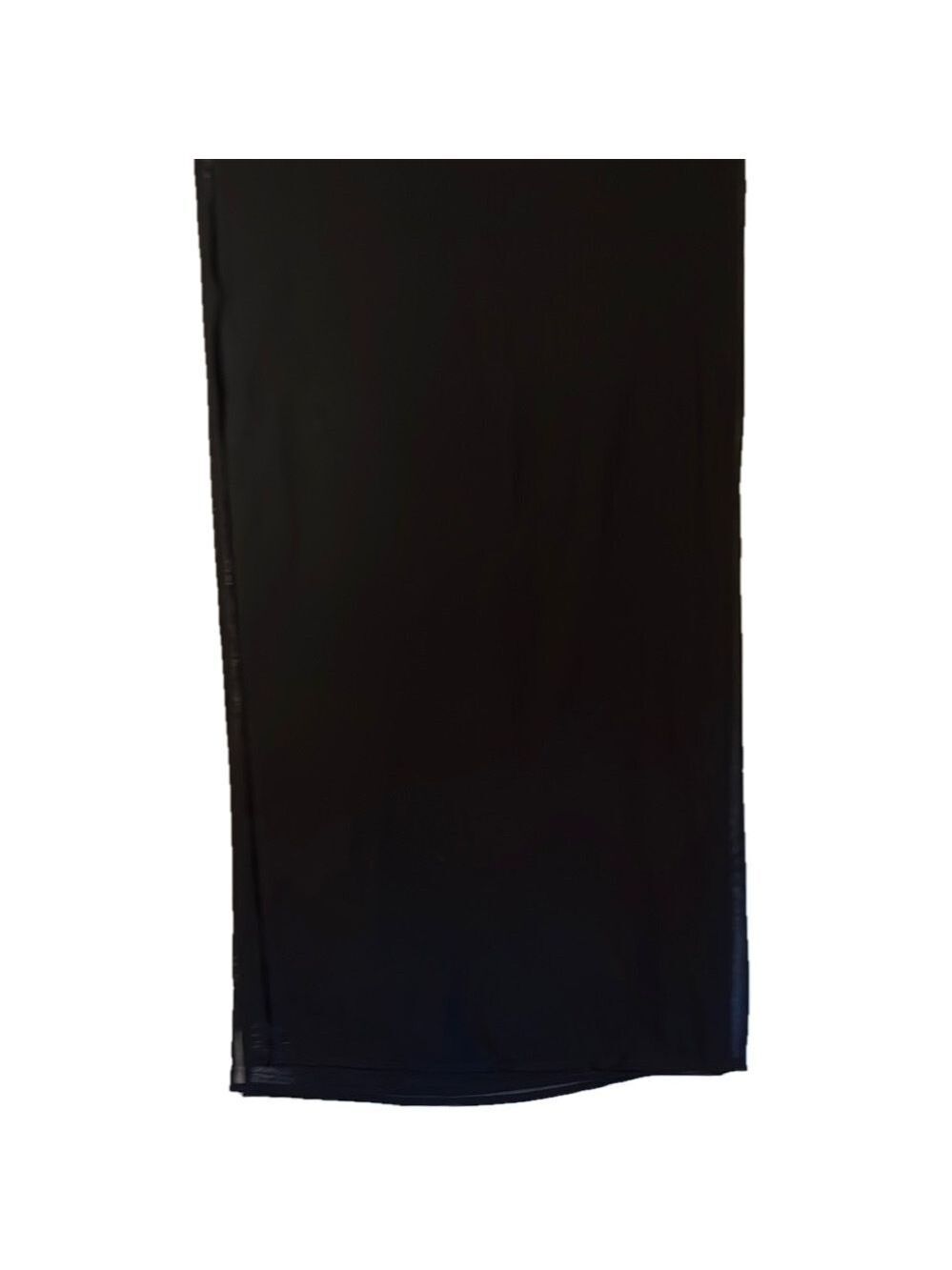 Elegant Black Sheer Scarf or Wrap 38X66  (T3)